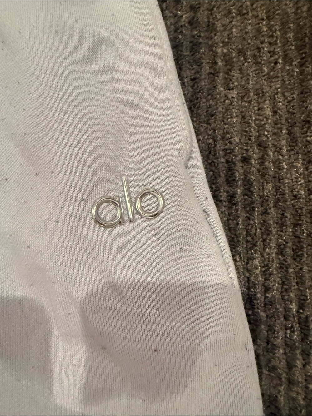 ALO yoga winter frost wide leg sweatpants - Picture 3 of 4